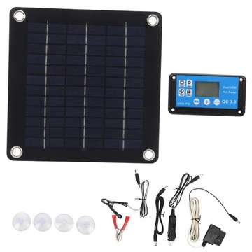 Panel słoneczny Zewnętrzny 10W 12V Monokrystaliczny