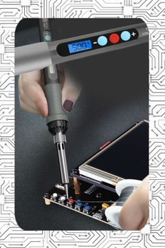 ТОЧНЫЙ ПАЯЛЬНИК COB 60ВТ 900М РЕГУЛИРОВКА ТЕМПЕРАТУРЫ - АКСЕССУАРЫ ДЛЯ ЖК-дисплея