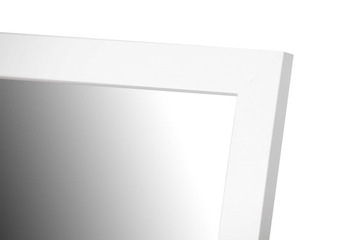 Lustro stojące białe 155x35,8cm do garderoby ART