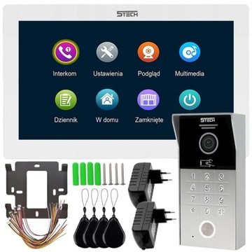 Wideodomofon 5TECH Veltis one 84225 Czytnik Szyfrator model BEZ APLIKACJI