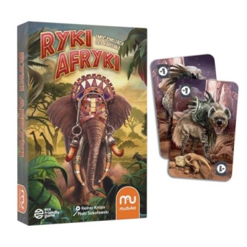 Карточная игра ROARS OF AFRICA для детей