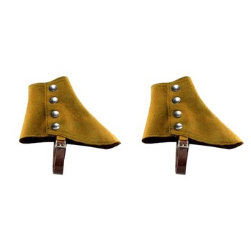 Męskie ochraniacze na buty Ryczące ochraniacze na buty Steampunk Vintage Style Party Brown