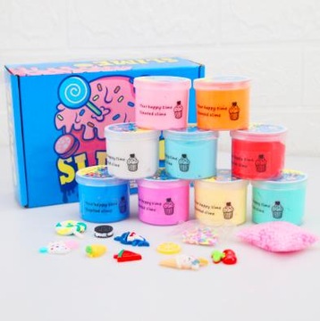 ПЛАСТИКОВАЯ КРУЖКА С МАСЛЯНЫМ СЛАЙЗОМ, 9 ЦВЕТОВ, АКСЕССУАРЫ