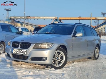 BMW Seria 3 E90-91-92-93 Touring E91 2.0 318d 143KM 2010 BMW Seria 3 GWARANCJA AUTOMAT Polift Duza nawigacja Zamiana Raty 2.0 143KM, zdjęcie 1