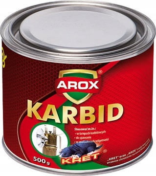 KARBID 0,5 KG AROX ODSTRASZA KRETY I NORNICE
