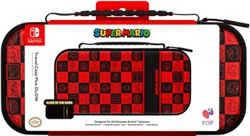 PDP SWITCH Etui na konsole Mario Icon Glow in the Dark