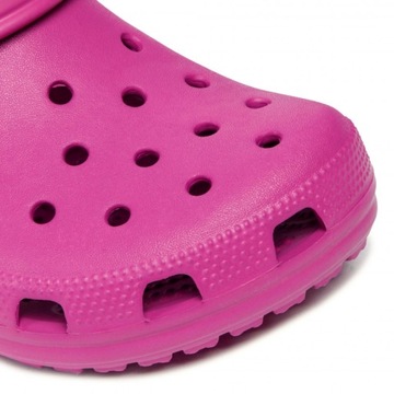 CROCS KLAPKI RÓŻOWE WSUWANE Z LOGO 36-37 ŻGB