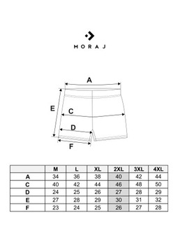 KĄPIELÓWKI MĘSKIE BOKSERKI NA BASEN DOPASOWANE SZORTY NA PLAŻĘ MORAJ R.M