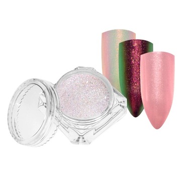 С ЭФФЕКТОМ ЗЕРКАЛА ПЫЛИ ХАМЕЛЕОН + АППЛИКАТОР СМЕШИВАНИЕ ЦВЕТОВ