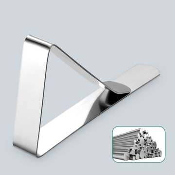 12x стальной металлический держатель-пряжка для скатерти, клеенчатой ​​столешницы