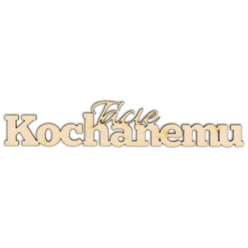 ND298 Napis Kochanemu tacie