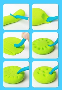 CIASTOLINA SENSO GLINA POLIMEROWA PIANKOWA 12 SZT