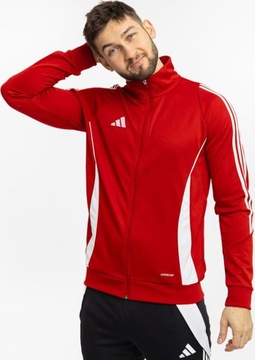 BLUZA MĘSKA ADIDAS TIRO 24 TRAINING CZERWONA IR7499 r 2XL