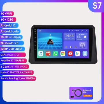 9-calowa nawigacja GPS z dużym ekranem dla centralnego sterowania Opla Mokk