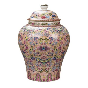 Porcelanowy słoik na imbir Ceramiczny pojemnik na herbatę Cynowy wazon na