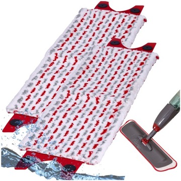 Wkład końcówka zapas do mopa płaskiego Ultra Max XL Spitze Clean x2 zestaw