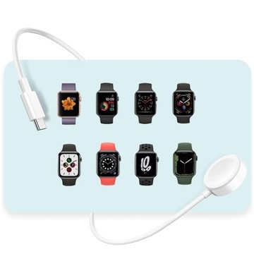ŁADOWARKA KABEL do APPLE WATCH na USB-C TYP C
