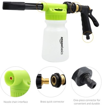 ПЕНА ДЛЯ САДОВОГО ШЛАНГА ДЛЯ АВТОМОБИЛЯ И ДОМА без бутылки