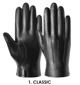 МУЖСКИЕ ИЗОЛИРОВАННЫЕ КОЖАНЫЕ ПЕРЧАТКИ ДЛЯ СЕНСА