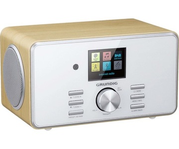 RADIO INTERNETOWE FM GRUNDIG DTR 5000 DAB+ DREWNO