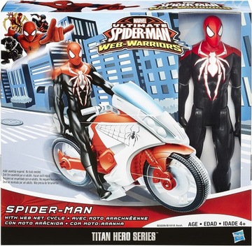 HASBRO SPIDERMAN 30 см +МОТОР B3209 ВЕБ-СЕТЬ ЦИКЛ