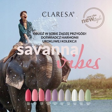 Лак для ногтей Claresa Hybrid 525 розовых гибридов