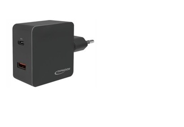 Ładowarka sieciowa USB uniwersalna 18W USB-C-A