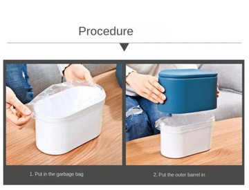 Стол для мусора, мусорный бак, мини-настольный мусорный контейнер, маленький столик для мусора