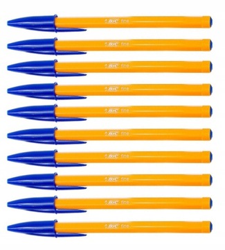 Długopis orange niebieski BIC 10 szt