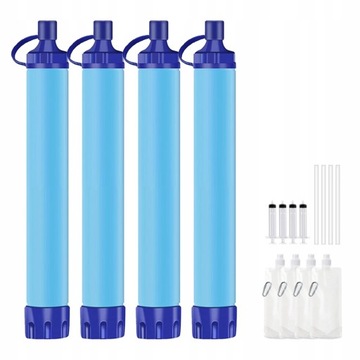 ТУРИСТИЧЕСКИЙ ФИЛЬТР ДЛЯ ВОДЫ 4 шт.