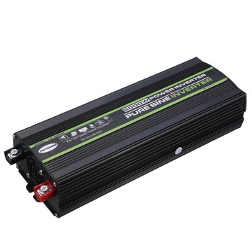 PRZETWORNICA 12V 220V 2000W CZYSTY SINUS
