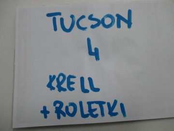 HYUNDAI TUCSON 4 IV Обивка двери, ЗАДНИЕ ЖАЛЮЗИ