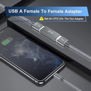 Adapter USB 3.0 Żeński - Żeński USB A - A beczka
