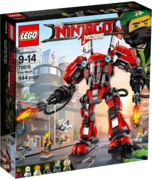 LEGO Ninjago Movie - 70615 Ognisty robot - Nowe