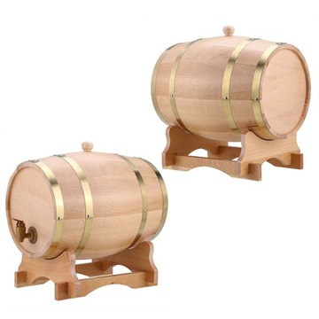 Диспенсер для вина из дерева и дерева емкостью 10 литров, для виски Бурбон Текила