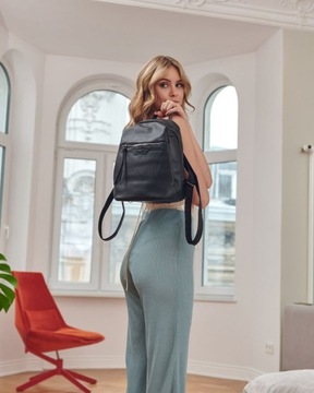 David Jones elegancki plecak damski pojemny eko