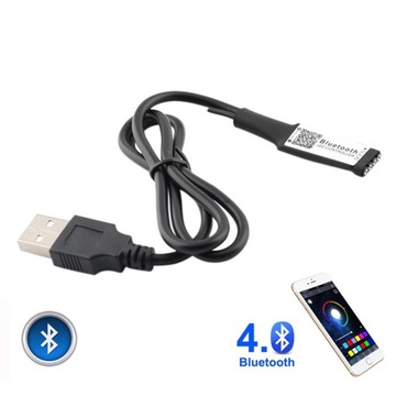 STEROWNIK KONTROLER TAŚMA LED RGB USB BLUETOOTH