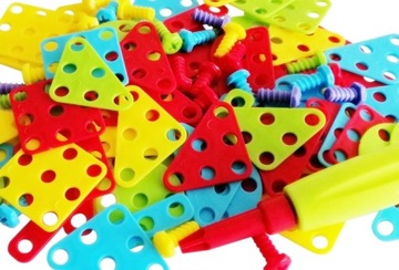 GENIUS KIDS ВИНТОВАЯ МОЗАИКА ТРЕНИРОВКА 178 ЭЛЕМЕНТОВ