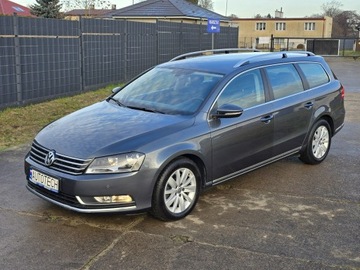 Volkswagen Passat B7 Variant 1.6 TDI CR DPF BlueMotion 105KM 2014 Volkswagen Passat Śliczny*zadbany*niski*przebieg, zdjęcie 1
