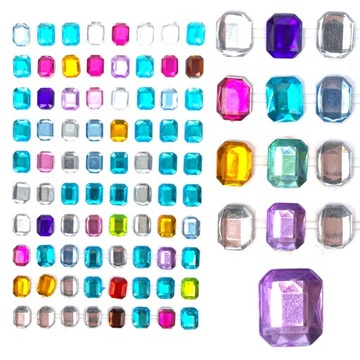 NAKLEJKI SAMOPRZYLEPNE DIAMENCIKI CYRKONIE DIY