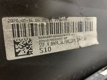 AUDI A4 B9 S LINE LIFT 8W0 ПЕРЕДНИЙ БАМПЕР 19-21 R