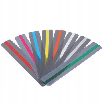 8 шт. Полоски для ориентированного чтения.