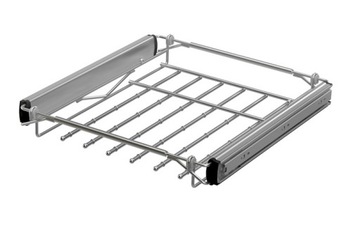 Wieszak na spodnie W-3313 do szafki 40cm szary