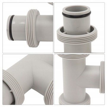 ТРОЙНИК ДЛЯ ШЛАНГОВ INTEX BESTWAY РАЗЪЕМ КЛАПАН БАССЕЙНА 38ММ 2В1