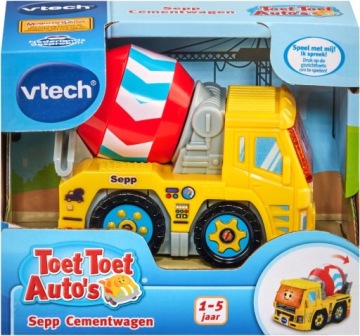 Бетономішалка VTech Toet Toet Sepp Жовта