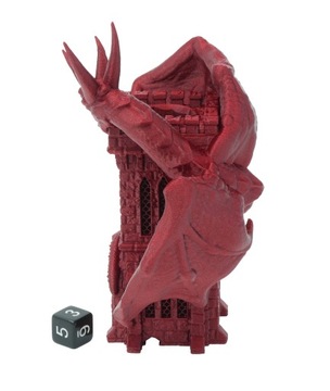 Дракон на башне - маленькая башня для игры в кости - Fates End Wyvern Tiny Towers Dice Tower