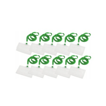 Identyfikator z taśmą na smyczy HOLDER Zielony x10