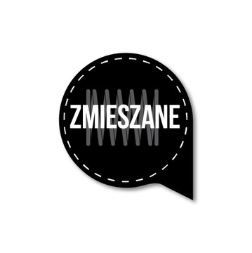 Наклейка сегрегация вторичной переработки ASH 15см