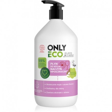 Only Eco Hipo Płyn Do Mycia Naczyń 1000 Ml New