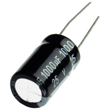 Kondensator elektrolityczny 1000uF 10X17 25V x2